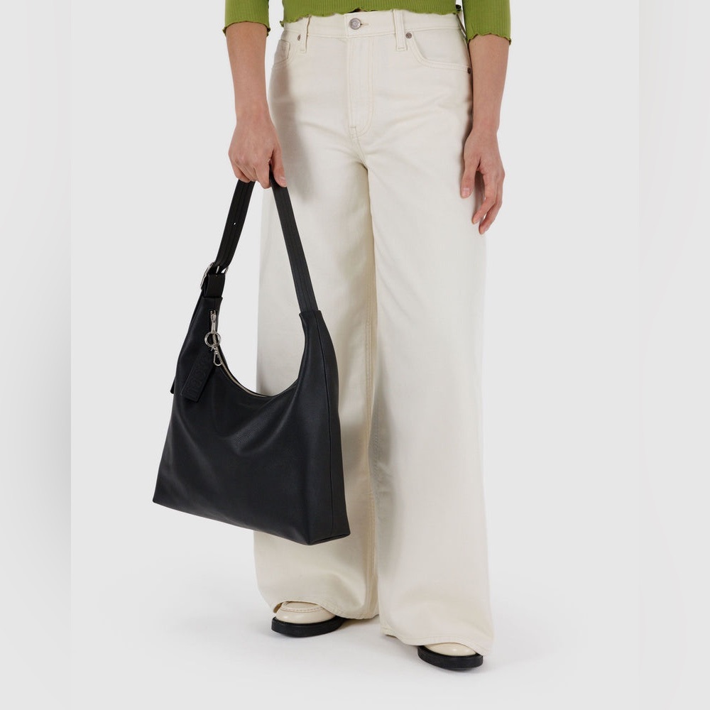 Baggu Recycled Leather Shoulder Bag - Picture 4 of 9
